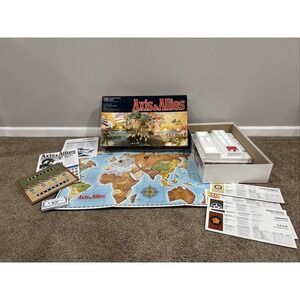 Axis & Allies Vintage Board Game MB GameMaster Series Strategy WWII